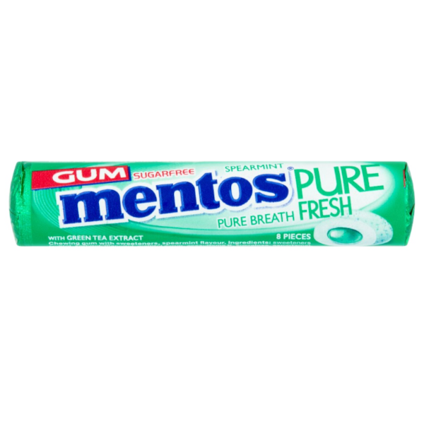Chewing Gums Mentos Sugar Free Spearmint NPM 16g 24