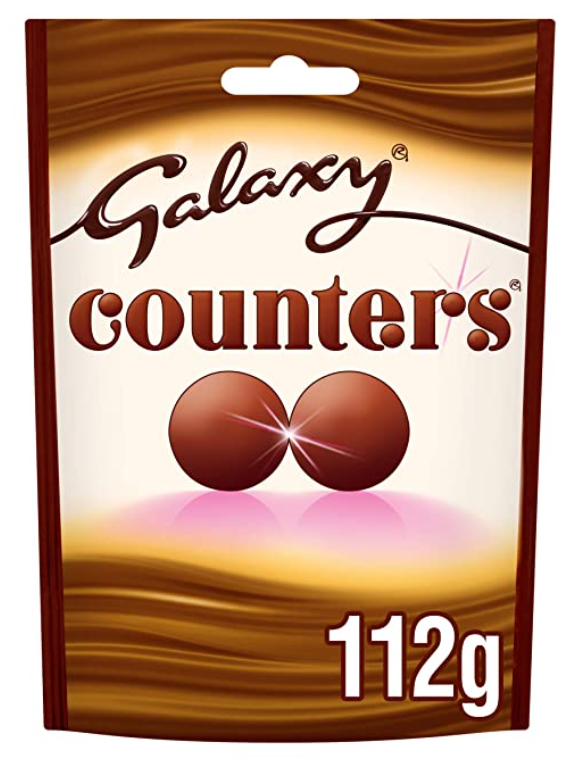 Chocolate Bags Galaxy Counters NPM 112g 15