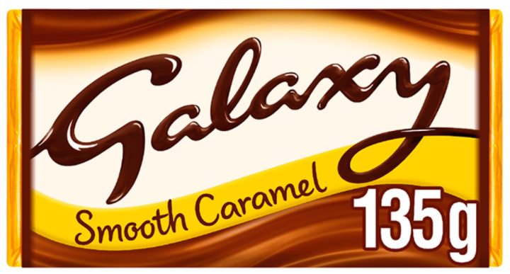 Chocolates Galaxy Smooth Caramel NPM 135g 24
