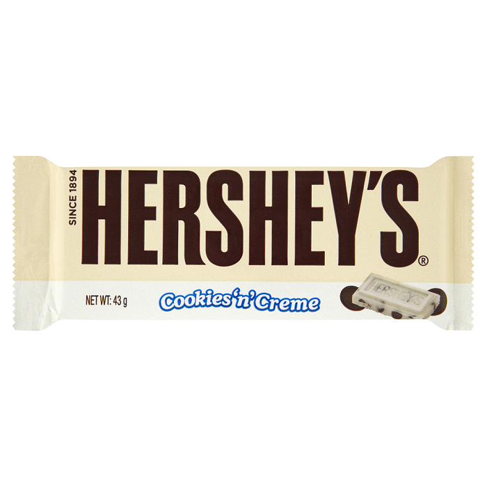 Chocolates Hershey Cookies and Cream NPM 40g 24