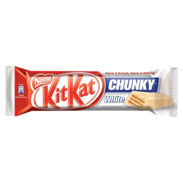 Chocolates Kit Kat Chunky White NPM 40g 24