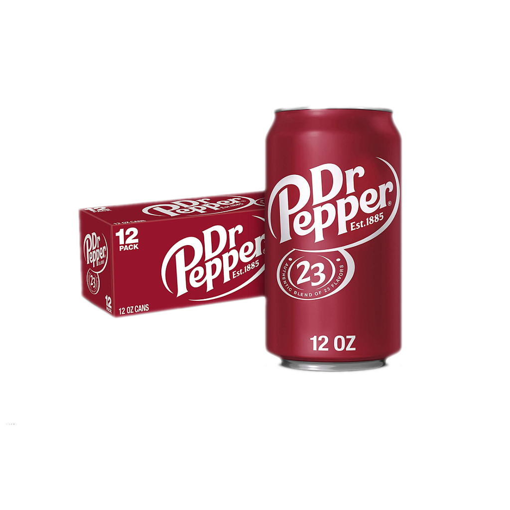 Drinks Dr Pepper Mixed NPM 355ml 12
