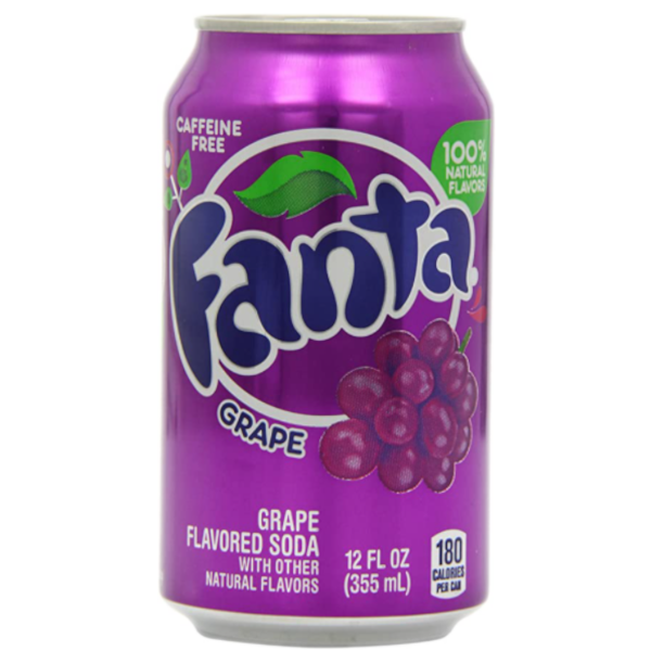 Drinks Fanta Grape NPM 355ml 12