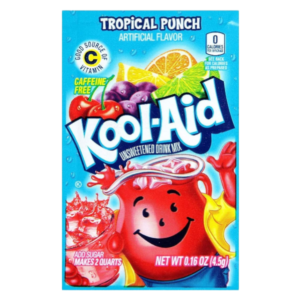 Drinks Kool Aid Sachet Tropical Punch NPM 4.5g 48