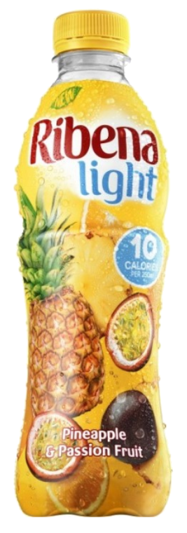 Drinks Ribena Pineapple and Passion Light PM 0.99 500ml 12