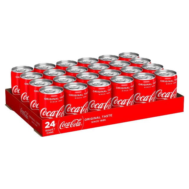 Coca-Cola 150ml x 24 (Can)
