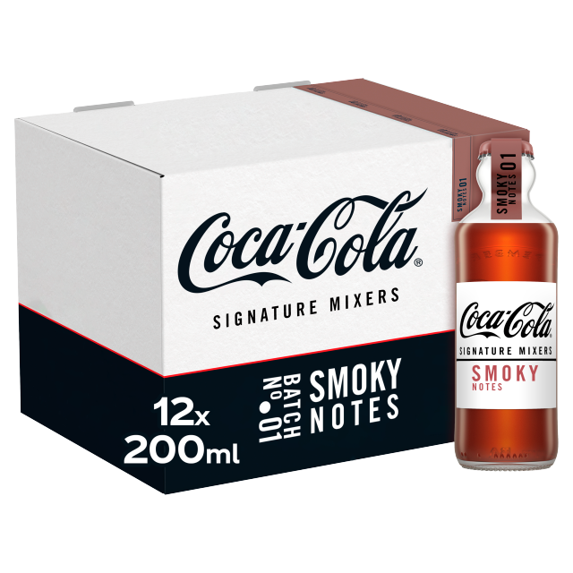 Coca-Cola Signature Mixers Smoky 200ml x12 (Glass)
