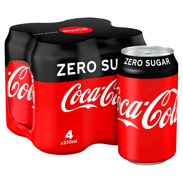 Coca-Cola ZERO Sugar 330ml 6x4pk (Can)