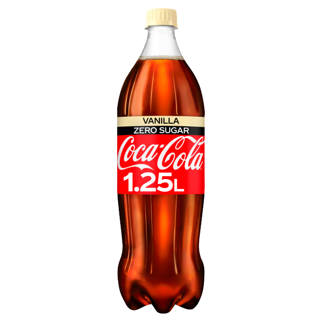 Coca-Cola ZERO Vanilla 1.25L x 12 (Bottle)