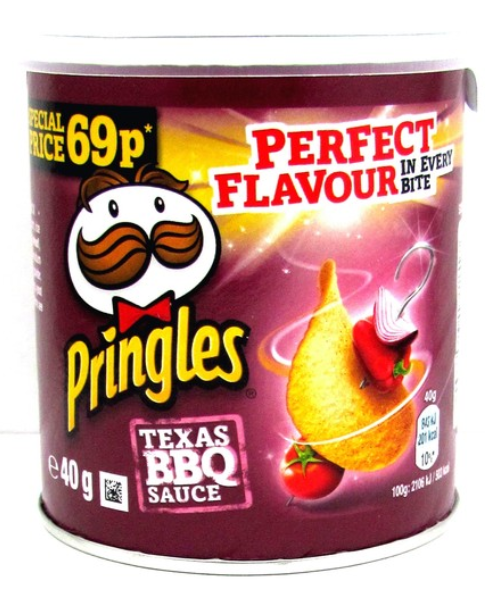 Crisps Pringles BBQ PM 0.69 40g 12
