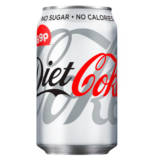 Diet Coke 330ml x 24 PMP 69P (Can)