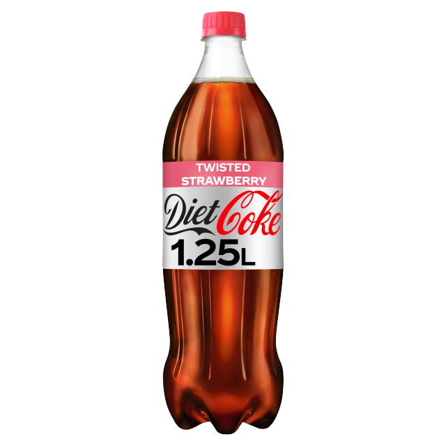 Diet Coke Strawberry 1.25L x 12 (Bottle)