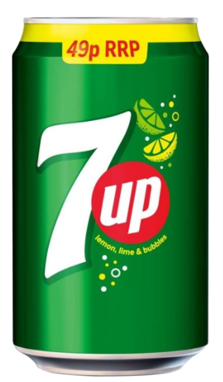 Drinks 7Up Original PM 0.49 330ml 24