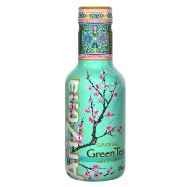 Drinks Arizona Green Tea Honey NPM 500ml 6