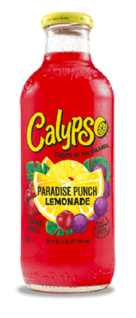 Drinks Calypso Paradise Punch Lemonade NPM 16oz 12