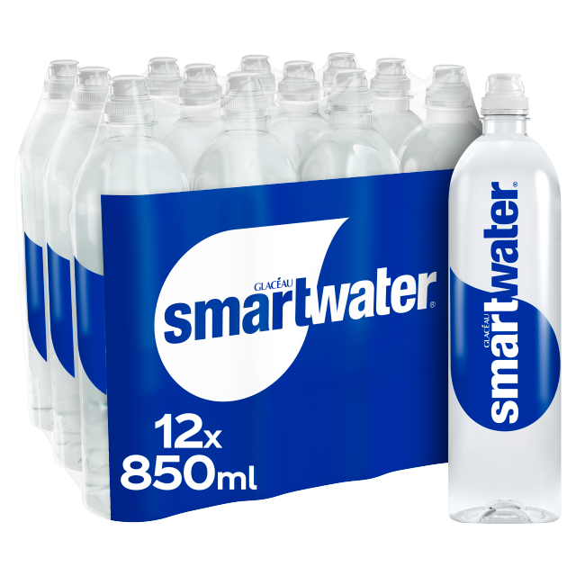 Glaceau Smartwater 850ml x 12 (Bottle)