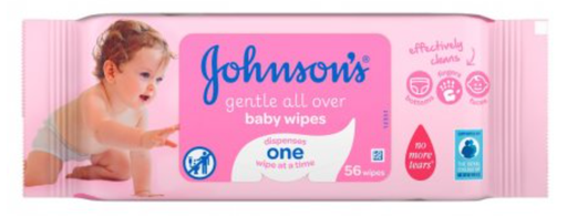 [Heal-All-SE-6914] Health and Hygiene Wipes Johnsons and Johnsons Baby Wipes NPM 56s 6