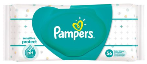 [Heal-All-SE-6915] Health and Hygiene Wipes Pampers Sensitive NPM 56s 12