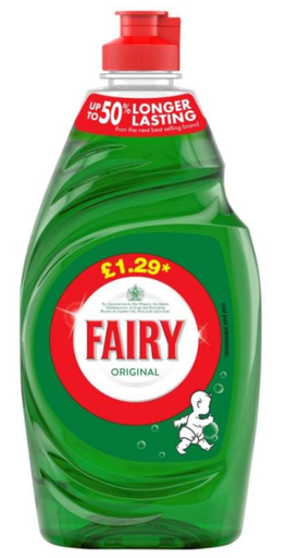 [Hous-All-SE-6931] Households Washing Liquid Fairy Original Green PM 1.29 433ml 10