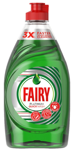 [Hous-All-SE-6933] Households Washing Liquid Fairy Platinum Original Wash Up NPM 383ml 10