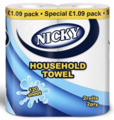 [Kitc-All-SE-6943] Kitchenware Kitchen Roll Nicky PM 1.09 2s 10