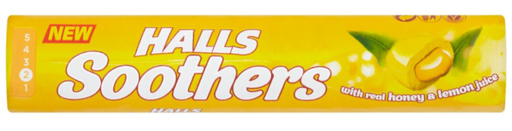 [Loze-All-SE-6979] Lozenges Soothers-Halls Honey and Lemon NPM 45g 20