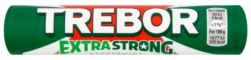 [Mint-All-SE-6997] Mints Trebor Extra Strong Peppermint NPM 41.3g 40