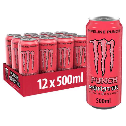 [Mons-All-SE-7027] Energy Drinks Monster Pipeline Punch 500ml 18