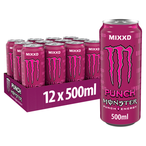 [Mons-All-SE-7018] Monster Punch 500ml x 12 (Can)