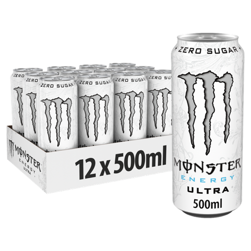 [Mons-All-SE-7020] Monster Ultra 500ml x 12 (Can)