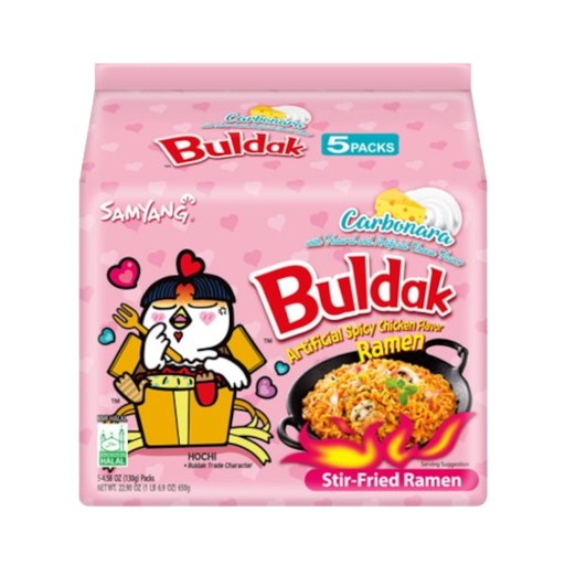 [Nood-All-SE-7083] Noodles Samyang Buldak Carbonara NPM 140g 5s 8