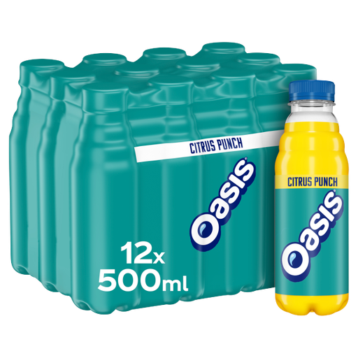 [Oasi-All-SE-7113] Oasis Citrus Punch 500ml x 12 (Bottle)