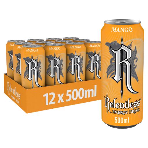 [Rele-All-SE-7193] Relentless Mango 500ml x 12 (Can)