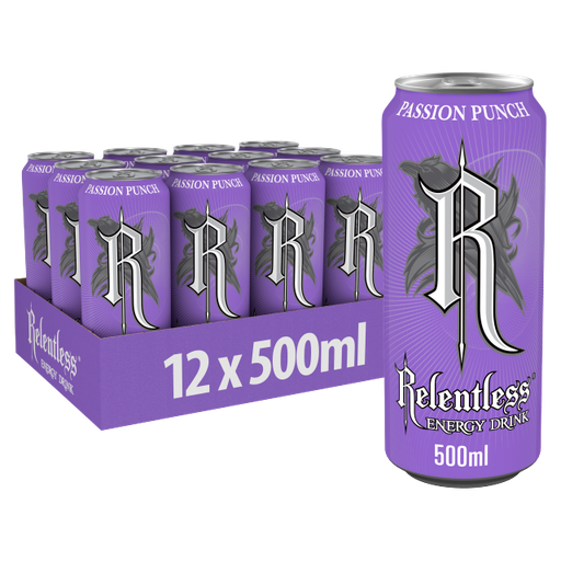 [Rele-All-SE-7191] Relentless Passion Punch 500ml x 12 (Can)