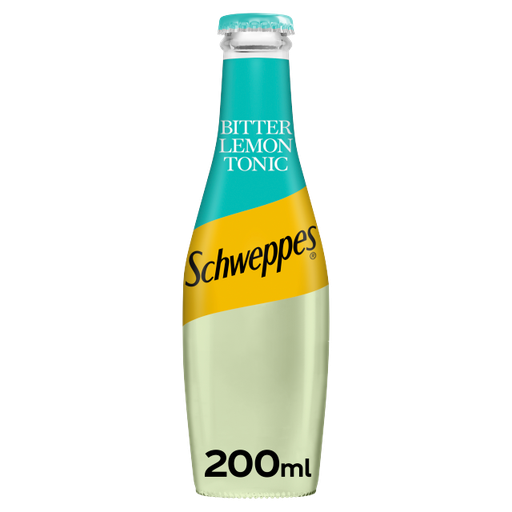 [Schw-All-SE-7253] Schweppes Bitter Lemon 200ml x 24 (Glass)