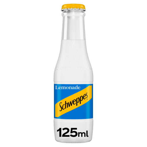 [Schw-All-SE-7234] Schweppes Lemonade 125ml x 24 (Glass)
