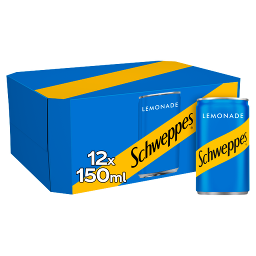 [Schw-All-SE-7264] Schweppes Lemonade 150ml 2x12pk (Can)