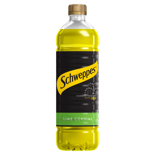 [Schw-All-SE-7222] Schweppes Lime Cordial 1L x 12 (Bottle)