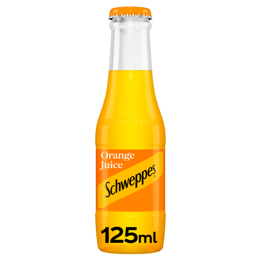 [Schw-All-SE-7236] Schweppes Orange Juice 125ml x 24 (Glass)