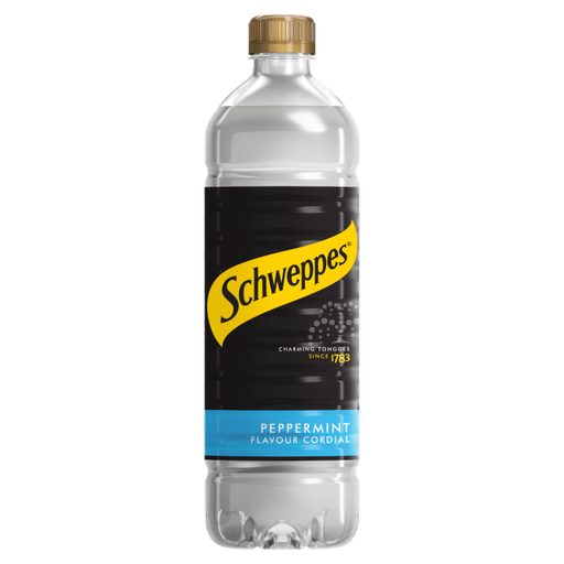 [Schw-All-SE-7223] Schweppes Peppermint Cordial 1L x 12 (Bottle)