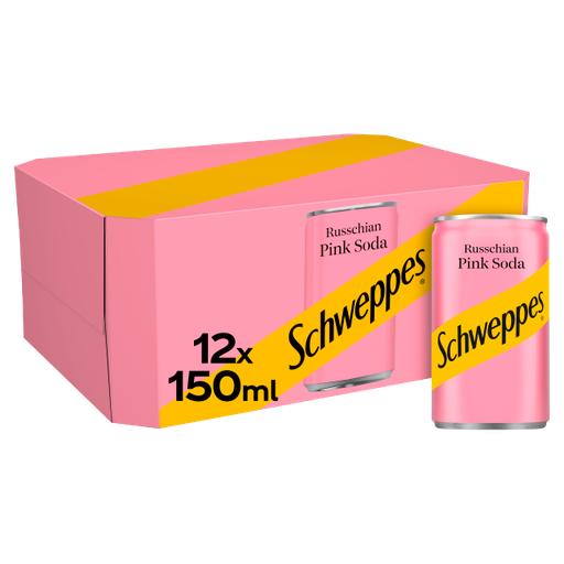 [Schw-All-SE-7263] Schweppes Russchian Pink Soda x 2x12pk (Can)