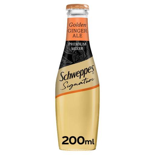[Schw-All-SE-7260] Schweppes Signature Ginger Ale 200ml x 12 - (Glass)