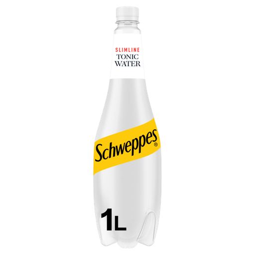 [Schw-All-SE-7242] Schweppes Slimline Tonic Water 1L x 6 (Bottle)