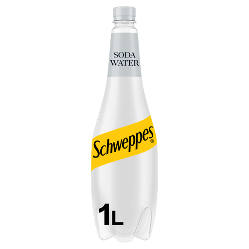 [Schw-All-SE-7248] Schweppes Soda Water 1L x 6 (Bottle)