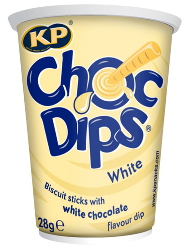 [Snac-All-SE-7414] Snacks Choc Dips White NPM - 12
