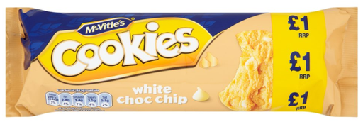 [Snac-All-SE-7421] Snacks McVities Cookies White PM 1.00 150g 12
