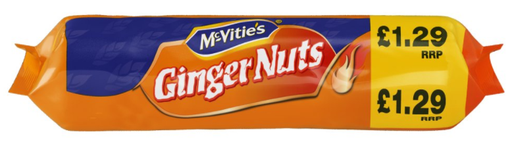 [Snac-All-SE-7311] Snacks McVities Ginger Nuts PM 1.29 250g 12