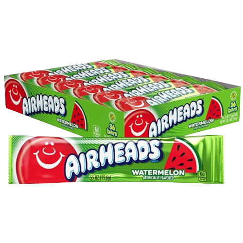 [Swee-All-SE-7549] Sweets & Candy Airheads Watermelon NPM 15.6gm 36
