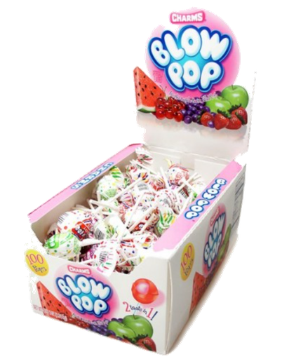 [Swee-All-SE-7570] Sweets & Candy Blow Pop Assorted NPM 18g 100