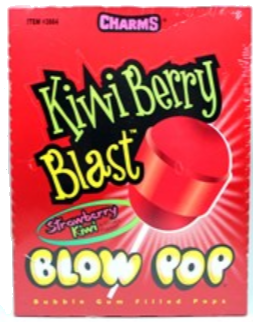 [Swee-All-SE-7583] Sweets & Candy Blow Pops Kiwi Berry Blast NPM 18g 576